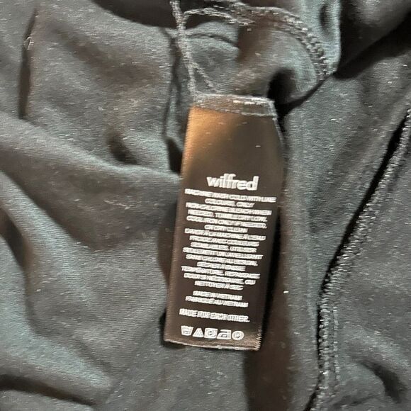 Aritzia Wilfred Black Neptune Dress Maxi Bodycon Size Medium - Picture 11 of 13